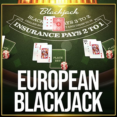 European Blackjack Live Casino Spiel
